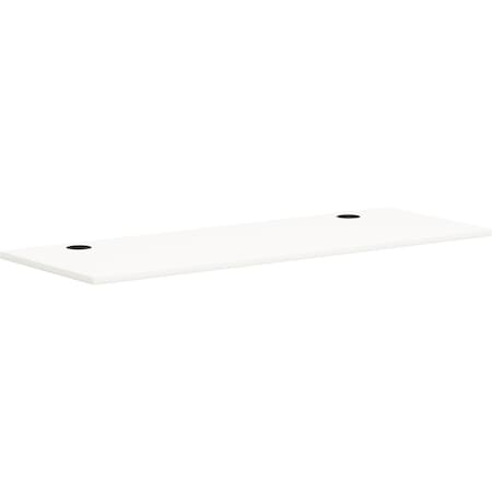 Seatsolutions 66 in. Rectangle Worksurface, Simply White SE2656730